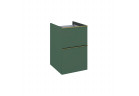 Komoda závěsná Elita Look, 40cm, 2 szuflady, forest green matnáný