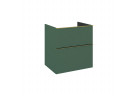 Komoda závěsná Elita Look, 60cm, 2 szuflady, forest green matnáný