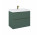 Skříňka pod umyvadlo závěsná Elita Look, 80cm, 2 szuflady, forest green matnáný