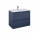 Skříňka pod umyvadlo Elita Split, 80cm, 2 szuflady, navy blue matnáný