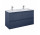 Skříňka pod umyvadlo Elita Split, 120cm, 3 zásuvky, navy blue matnáný
