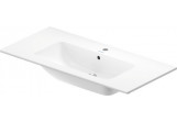 Umyvadlo Duravit ME by Starck 103x49 cm bez otvoru pro baterii - bílá