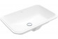 Umyvadlo pod desku Villeroy&Boch Loop&friends obdélníková 54x34cm bez otvoru pro baterii z CeramicPlus, bílá- sanitbuy.pl