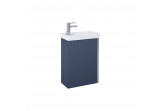 Set závěsná skříňka s umyvadlem Elita Spring, 45cm, 1 dvířka, navy blue matnáný