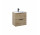 Set skříňka s umyvadlom Elita Street Plus, 50cm, 2 szuflady, dub canela
