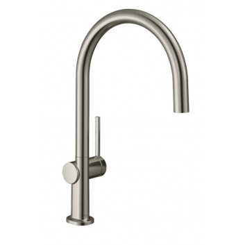 Dřezová baterie Hansgrohe Talis M54 220 1jet, stojící, obracana výtokové rameno, černá matnáný