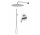 System sprchový Vema Oten, podomítkový, 2 výstupy vody, horní sprcha 30cm, chrom