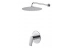 System sprchový Vema Oten, podomítkový, 1 wyjście vody, horní sprcha 20cm, chrom