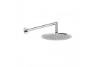 Horní sprcha Gessi Anello, kulatá, 250mm, regulowana, s ramenem nástěnným 358mm - Copper Brushed PVD