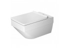 Duravit Mísa toaletní závěsná VERO AIR Rimless s povrchem WonderGliss - bílá