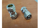 Przejściówka Imers z miedzi (15 mm) na instalację pex 16x2 mm - starý mosaz