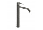 Umyvadlová baterie Gessi Trame, stojící, výška 305mm, dlouhá výtokové rameno, zátka automatický - Black Kov Brushed PVD