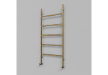 Grzejnik Imers Pinea 530x1000 mm - matný chrom - sanitbuy.pl