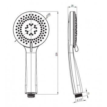 Deante Dřezová baterie s výsuvnou sprchou