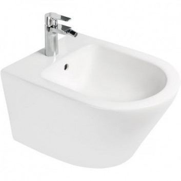 Závěsné wc wc Oltens Jog 52x36 cm - bílá