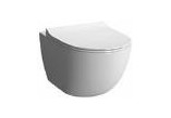 Sedátko WC Vitra Sento, pomalu sklápěcí, 45x37cm, szybkie wypinanie, bílá