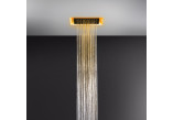 Sprchový systém Gessi Afilo podomítkový 300x300 mm, s osvětlením - bílý