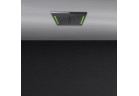 Povrchová úprava hornej sprchy sufitowej Gessi Colour kwadratowej 350x350 mm - Matte Black