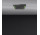 Povrchová úprava hornej sprchy sufitowej Gessi Colour kwadratowej 350x350 mm - Matte Black
