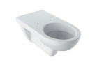 Závěsná mísa WC Geberit Selnova Comfort, s hlubokým splachováním, dlouhá 70x35,5 cm, z krawędzią, bez barier - bílá