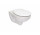 Mísa WC Roca Victoria závěsná 37 x 54 cm, bezkołnierzowa (Rimless) - bílá 