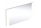 Geberit Option Square Osvětlené zrcadlo, 120x65cm, svítidlo z obu stron, Hliník szczotkowane