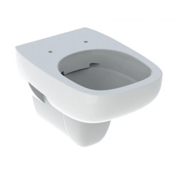 Geberit Fantasia Závěsná mísa WC, s hlubokým splachováním, B35.5cm, H33.5cm, T51cm, Rimfree