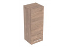 Geberit Selnova Square Skříňka boční, 33x85x29.7cm, z jednymi drzwiami, vlašský ořech hickory