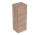 Geberit Selnova Square Skříňka boční, 33x85x29.7cm, z jednymi drzwiami, vlašský ořech hickory