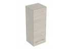 Geberit Selnova Square Skříňka boční, 33x85x29.7cm, z jednymi drzwiami, vlašský ořech hickory světlá
