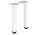 Geberit Selnova Square Souprava nóg, 19.7-20.5cm, bílý