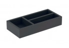 Geberit Smyle Square Wkład do szuflady, podział ve tvaru litery T, do szuflady górnej, 32.3x5.9x15cm, lava