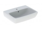 Geberit Selnova Square Umyvadlo kompaktowa, 50cm, z přepadem, s otvorem pro baterii