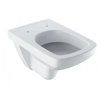 Geberit Selnova Compact Závěsná mísa WC, s hlubokým splachováním, B35.5cm, H34cm, T48cm, zkrácená, Rimfree
