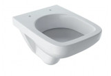 Geberit Selnova Compact Závěsná mísa WC, s hlubokým splachováním, 36x48cm, zkrácená, kształt geometryczny