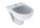 Geberit Selnova Compact Závěsný bidet, B35.5cm, H34.5cm, T48cm, krátký, z přepadem, s otvorem pro baterii