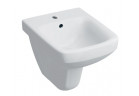 Geberit Selnova Compact Závěsný bidet, 35x48cm, krátký, kształt geometryczny, z přepadem, s otvorem pro baterii