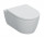 Souprava Závěsné WC WC Geberit iCon 53x35,5 cm s povrchem KeraTect, skryté mocowania, Rimfree, se sedátkem klozetovým - bílá