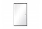 Dveře sprchové do niky Besco Duo Slide, 100x195cm, posuvné, sklo čiré, profil chrom