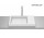 HORIZON Umyvadlo na desku SKYLINE 60x38 cm bílý lesklá Supraglaze®