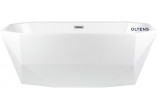 Oltens Stygg vana volně stojící 160x73 cm oválný akrylová - bílá