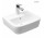 Oltens Vernal umyvadlo 40x32,5 cm závěsná s povrchem SmartClean - bílá