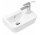 Oltens Vernal umyvadlo 37x24,5 cm cm závěsná pravá s povrchem SmartClean - bílá