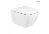 Souprava Oltens Vernal mísa WC závěsná PureRim s povrchem SmartClean se sedadlem s pozvolným sklápěním