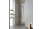Dveře sprchové Kermi Raya 75cm, lítací 1-křídlové, levé, profil stříbro vysoký lesk