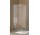 Čtvercový sprchový kout Kermi Raya 75x75 cm, wejście dvoudílný, lítací dveře z pevnými segmenty