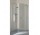 Sprchový kout ćwierćkolista Kermi Raya 80 cm, lítací dveře z pevnými segmenty