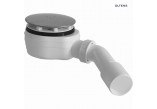 Oltens Pite Turbo sifon pro sprchové vaničky odtok 90 mm plastikowy - chrom