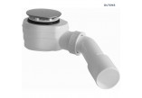 Oltens Pite Turbo Slim sifon pro sprchové vaničky odtok 90 mm plastikowy nízká - chrom
