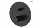 Oltens Hamnes baterie vanová - sprchový podomítková kompletní - černá matnáný 